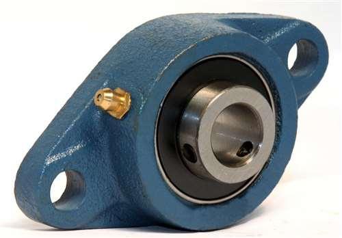 1" Bore Mounted Bearing UCFL-205-16 + 2-Bolt Flanged Cast Housing