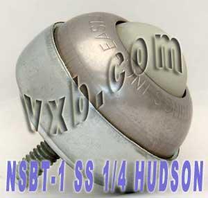 1-Stud Tip Top Transferi NSBT-1-SS 1/4 "dişli gövde yatağı