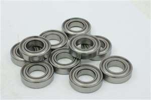 10 แพ็คไฮบริดเซรามิกแบริ่ง SR188ZZ 1/4 "x 1/2" x 3/16 "ABEC-5 Shielded