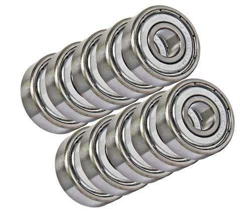 10-pakowe łożyska R2-6zz 1/8 "x 3/8" x 9/64 "miniaturowe łożyska