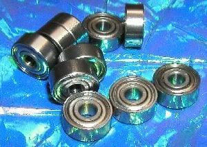 10 paketli yatak R3ZZ 3/16 "x 1/2" x 0.196 " - Minyatür