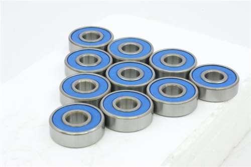 Zestaw 10 łożysk kulkowych SMR126-2RS - stal nierdzewna 6x12x4mm - uszczelnione