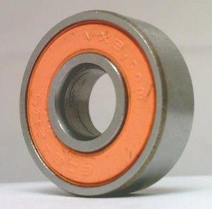 100-Pack 608-2RS Ball Bearings Sealed Greased 8x22x7mm Miniature