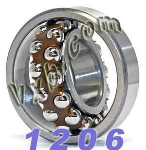 Vòng bi cầu tự căn chỉnh 1206 30x62x16mm