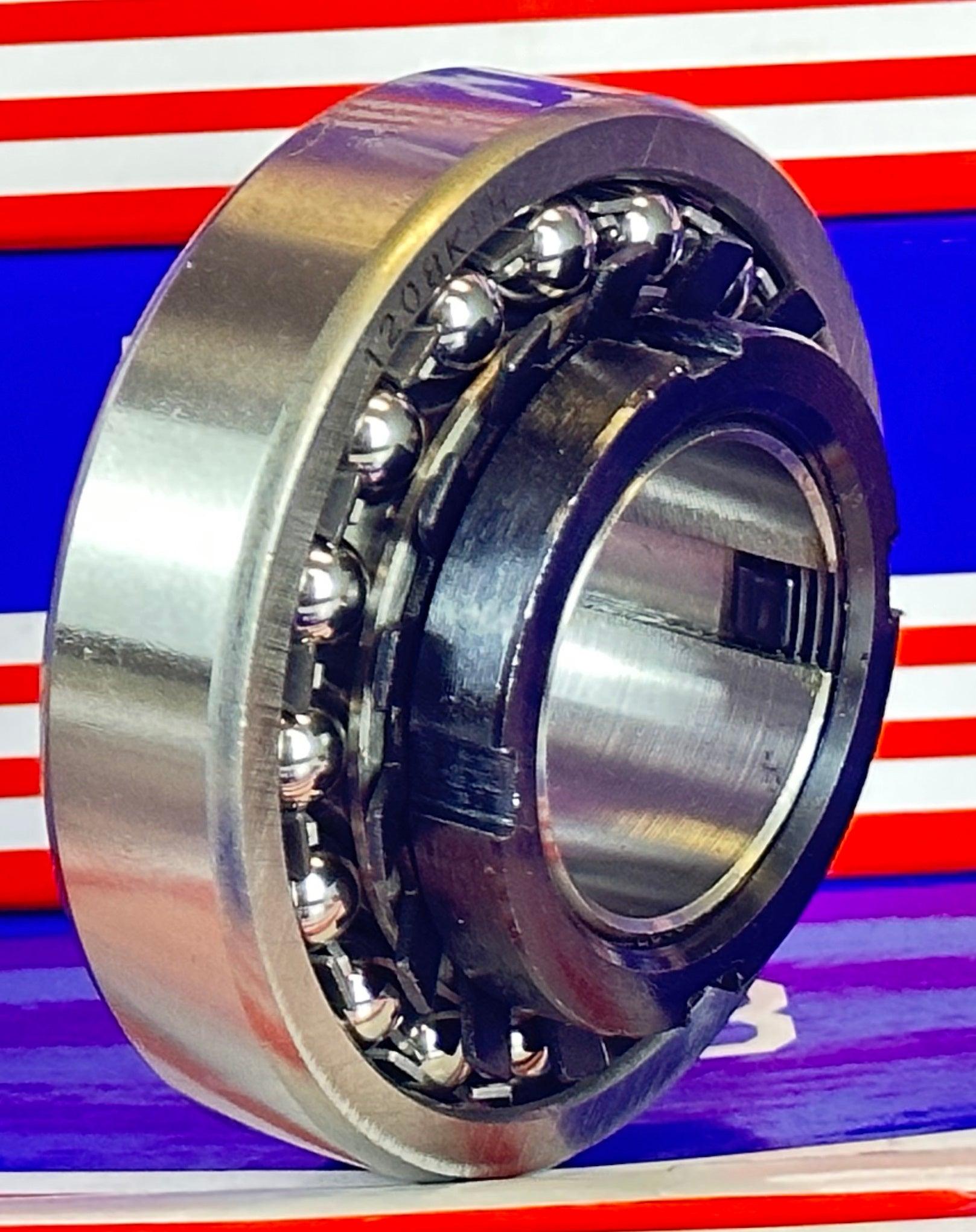 1208K+H Self Aligning Ball Bearing with Adapter Sleeve 35x80x18mm