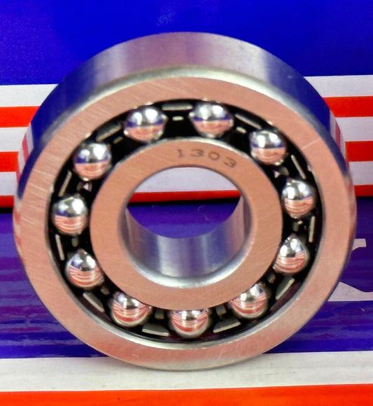 1303 Zelfuitlijnend kogellager 17x47x14mm