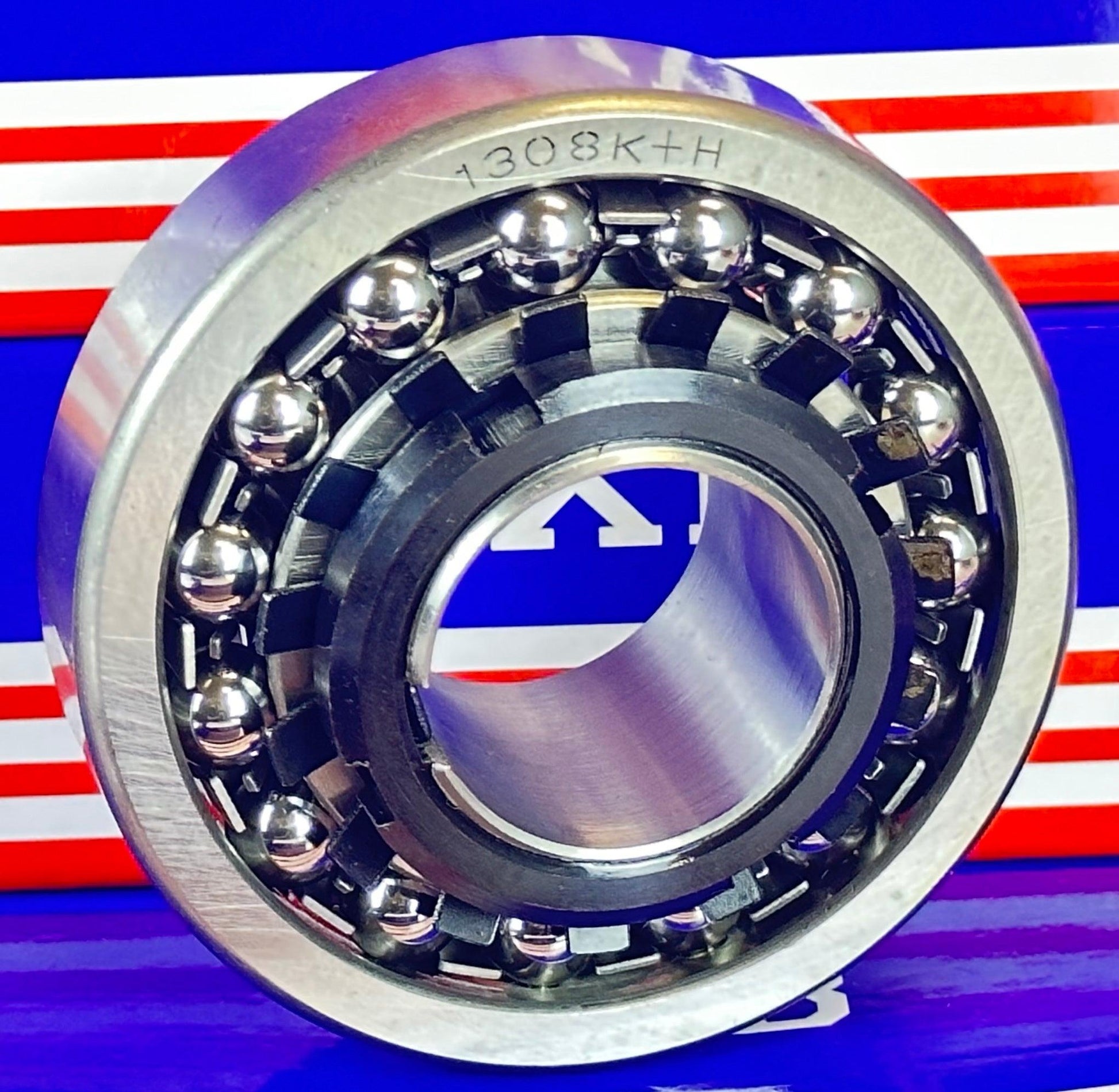 1308K+H Self Aligning Ball Bearing with Adapter Sleeve 35x90x23mm