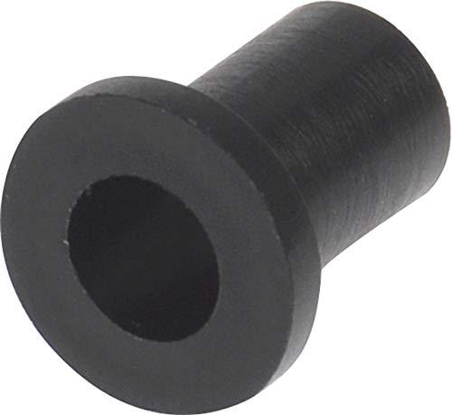 1/4" ID x 0.312" OD Nylon Flanged Plastic Bushing
