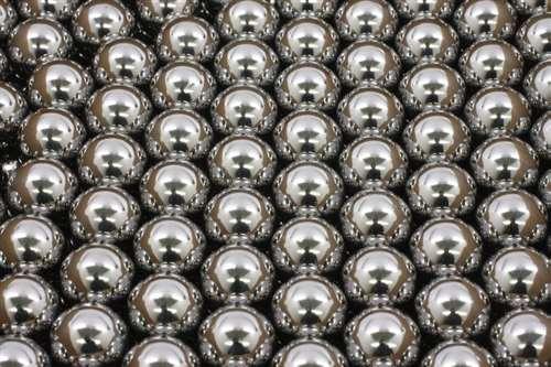 1/4" Gevşek Toplar SS302 G100 1000'li Rulman Topları Seti