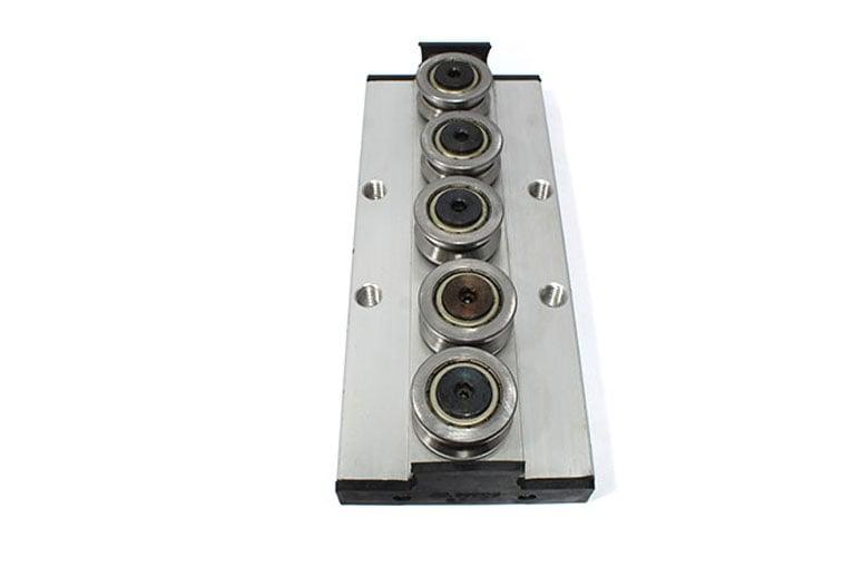 15mm=0.590" Five Roller Bearing Linear Slide Block Without Linear Guide