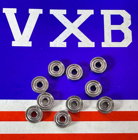 10-pakowy 2x6 mm podwójnie ekranowany 2x6x2.5 Miniaturowe łożysko