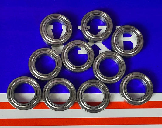 Vòng bi gốm được che chắn 10 gói R1038zz 3/8 "x 5/8" x 5/32 "