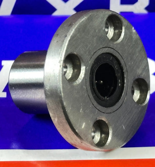 บุชแบริ่งแบบมีขอบ 8 มม. สำหรับการเคลื่อนที่เชิงเส้น LBF8UU