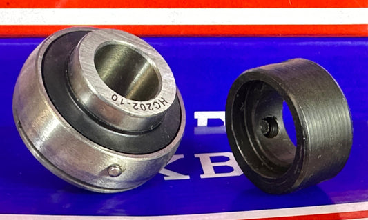 HC202-10 Bearing Insert 5/8" Mounted