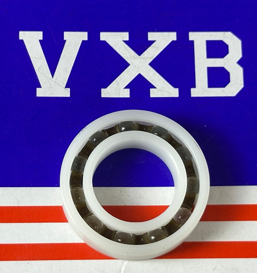 Łożysko z tworzywa Acetal/POM 6903 - kulki szklane - 17x30x7mm