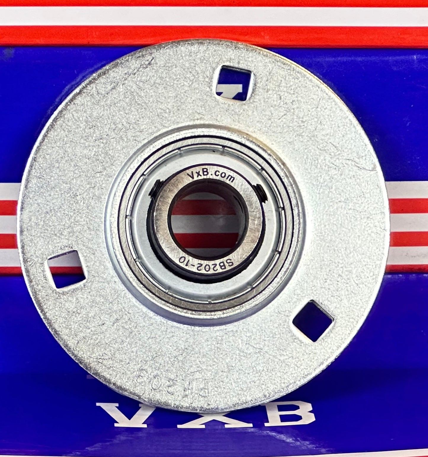 SBPF202-10 5/8 压制钢轴承 3螺栓法兰安装轴承