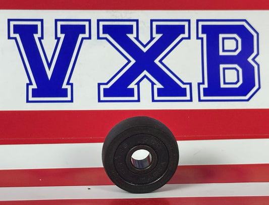 6mm Bore Bearing - 23mm Black rubber cover Tire 6x23x7mm