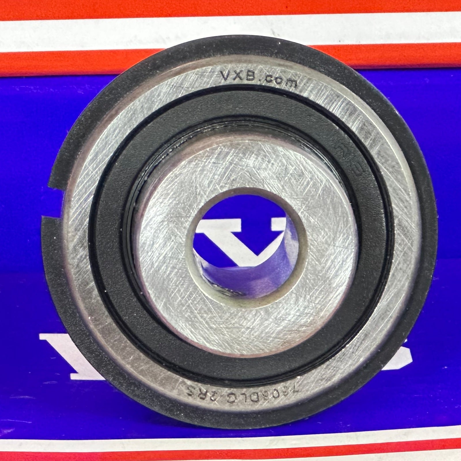 7608DLG-2RS Ball Bearing 1/2" Bore: 1-3/4" x OD - Snap Ring - Extended inner Ring