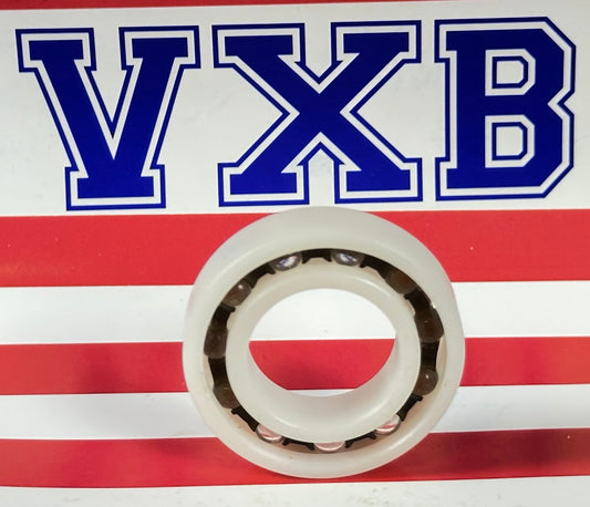 Łożysko z tworzywa Acetal/POM 6904 - kulki szklane - 20x37x9mm