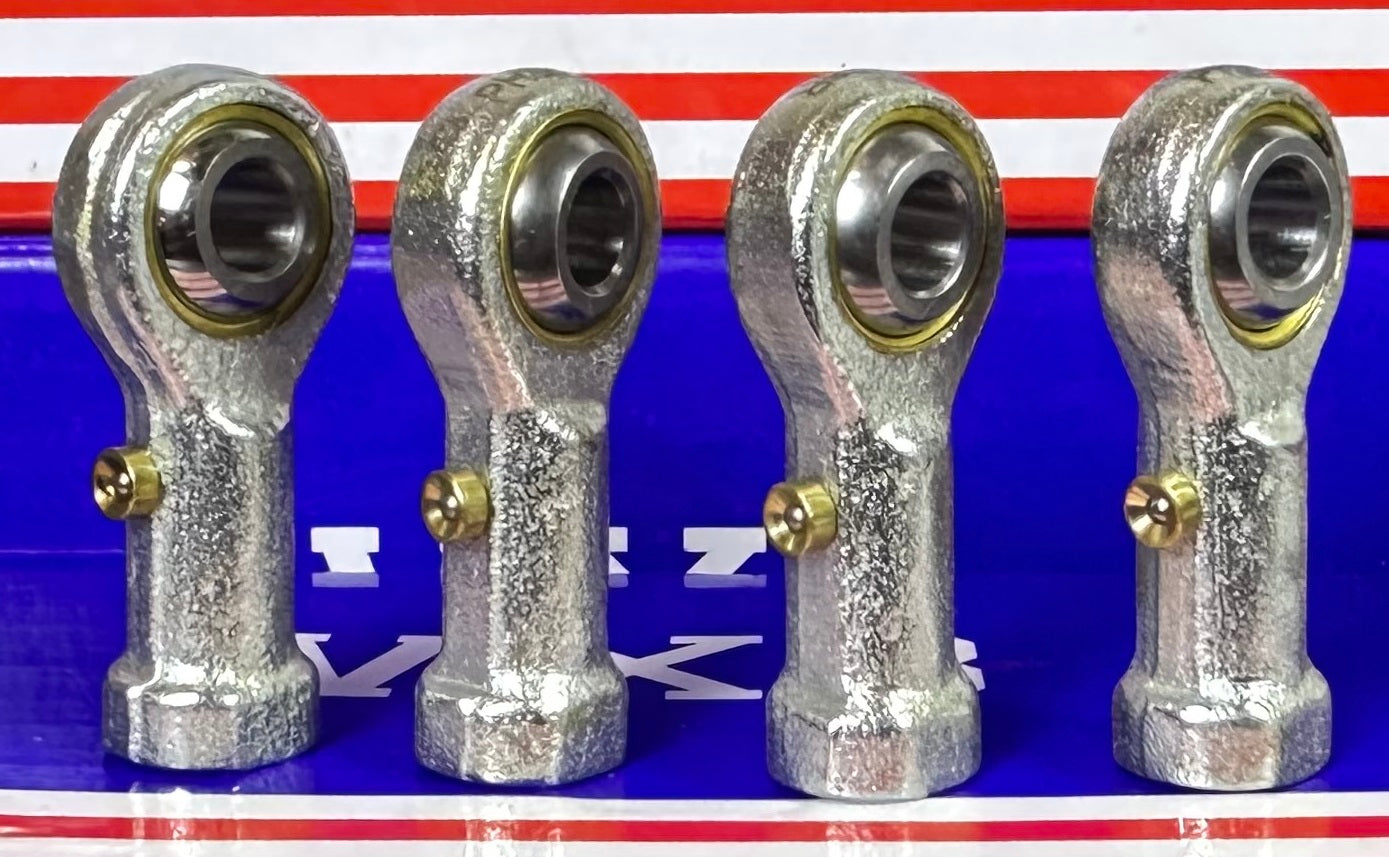 4个内螺纹杆端 6mm PHS6 2个右手和2个左手轴承
