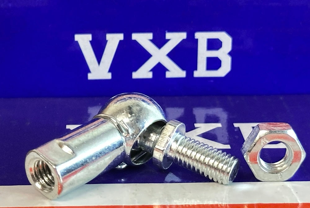 CS12 Embout de tige à rotule en forme de L de 12 mm