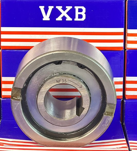 คลัตช์ทางเดียว NF35 - 35x100x53มม. - ประเภทลูกกลิ้งฟรีวีล - เบรกหลัง