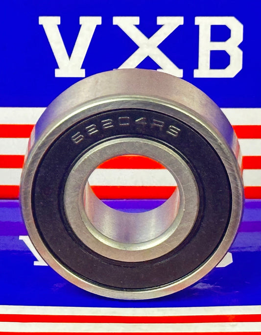 ตลับลูกปืน 62204-2RS ขนาดใน 20mm ขนาดนอก 47mm ความกว้าง 18mm