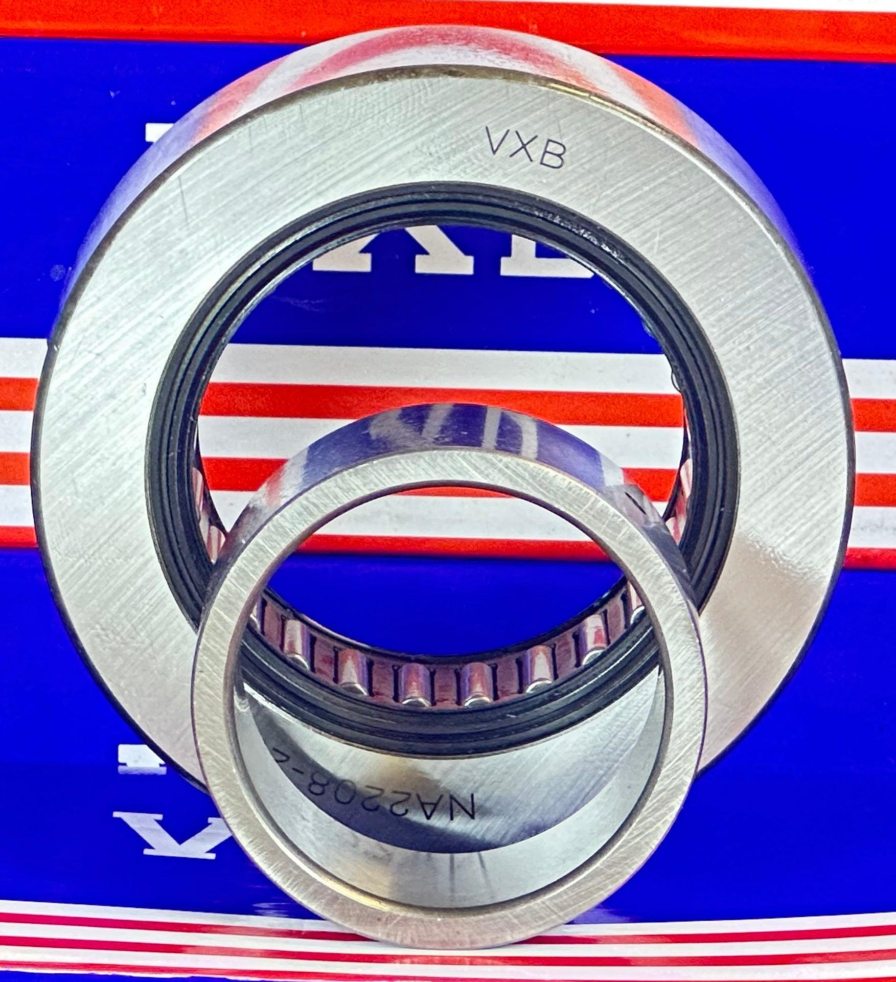 NA2208-2RS Needle Roller Bearing Sealed 40x80x22.7mm