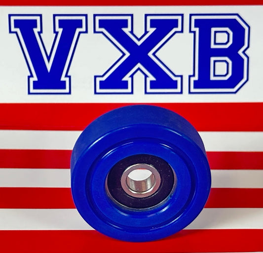 8x40x13mm Polyurethane Rubber roller wheel Bearing Sealed Miniature - Tire