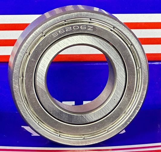 S6206ZZC4 łożysko kulkowe ze stali nierdzewnej 30x62x16mm