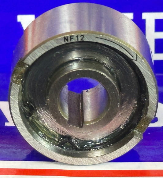 NF12 คลัตช์ฟรีวีล 12 มม. - แบบลูกกลิ้งทางเดียว - ตัวหยุดกลับ/โอเวอร์รันนิ่ง 12x37x20 มม.