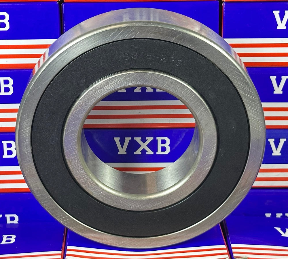 ตลับลูกปืนแบบลูกกลิ้ง 6318-2RS1 ขนาดรูใน 90mm ขนาดรูนอก 190mm ความกว้าง 43mm