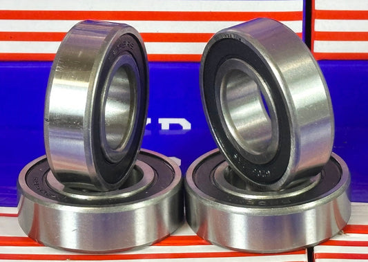 4-Pack 6205-2RS Ball Bearings Rubber Sealed 6205RS
