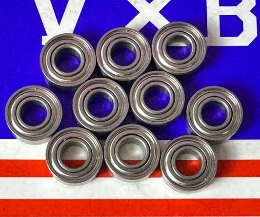 Vòng bi gốm 10 gói 5x11x4 Thép không gỉ đã che chắn vòng bi abec-5