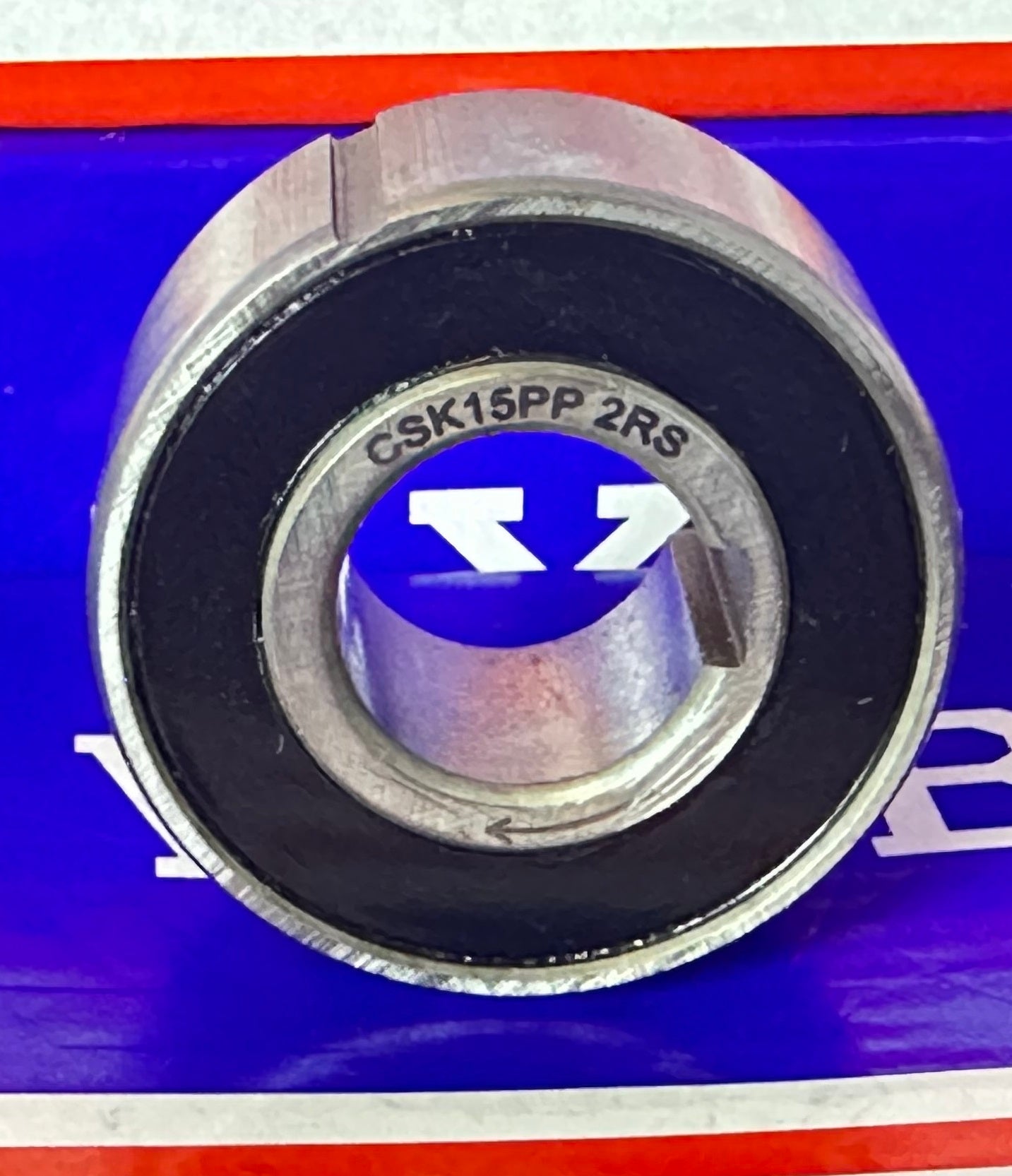 CSK15PP-2RS Roulement unidirectionnel à cliquet étanche avec embrayage à roue libre
