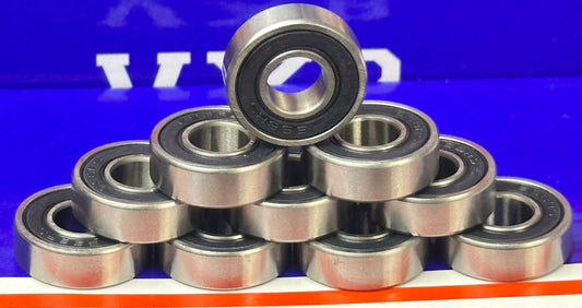 10 paket 698-2RS 8x19 Mühürlü 8x19x6 minyatür yatak