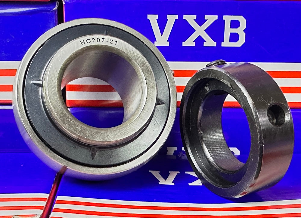 HC207-21 Bearing Insert - eccentric collar 1-5/16" Mounted