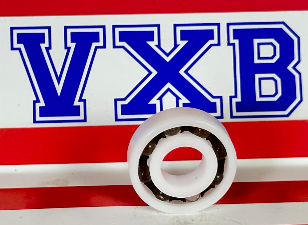 Acetal/POM Plastic Bearing 6001 - Glass Balls - 12x28x8mm