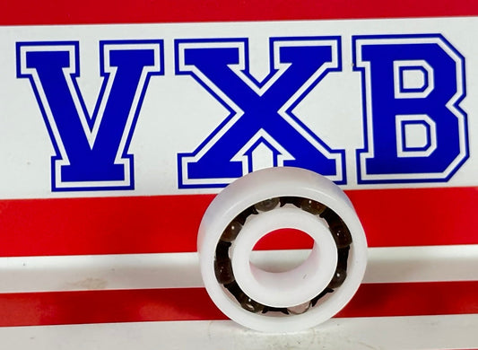 Acetal/POM Plastic Bearing 6001 - Glass Balls - 12x28x8mm