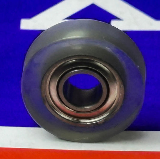 PU0413-4-TIRE PU Covered Bearing 4x13x4mm - Shielded - Miniature