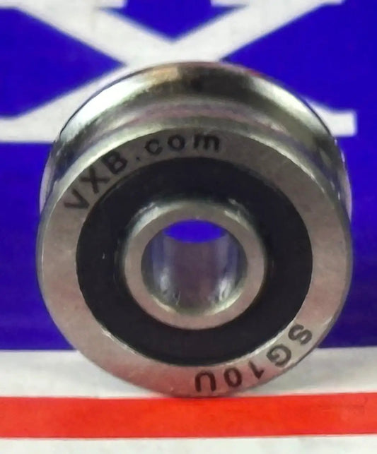 SG10U U-Groove Sealed Track Ball Bearing 4x13x6mm