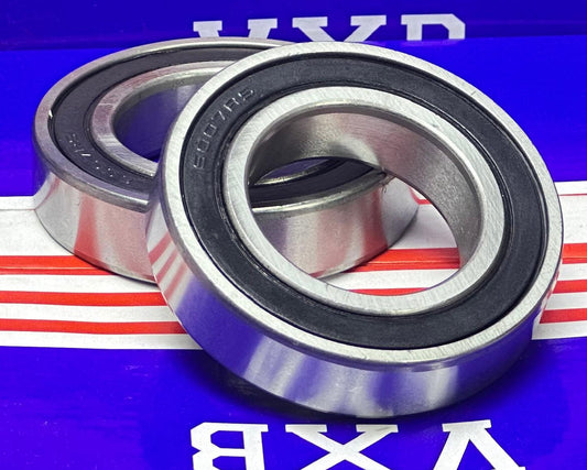 2-Pack 6007-2RS 35x62x14mm Bearings