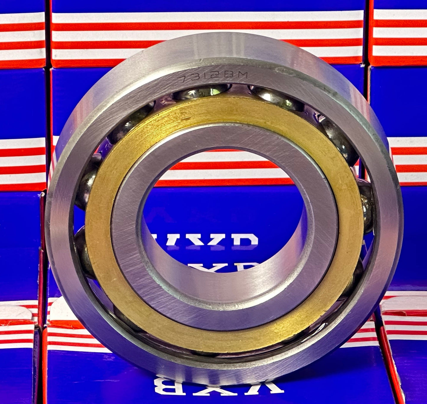 7312bm Angular Bearing Bearing Bronze Cage 60x130x31