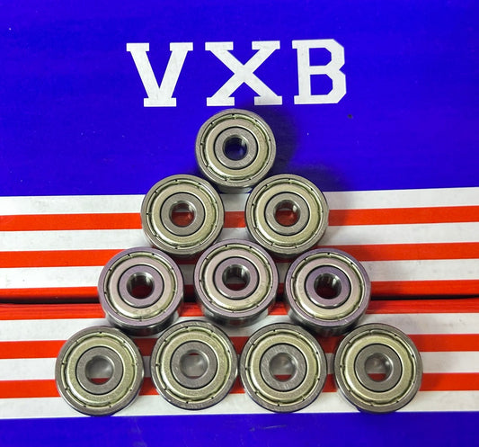 10 paket 1601zz Rulmanlar 3/16 "x 11/16" x 1/4 " - minyatür - korumalı