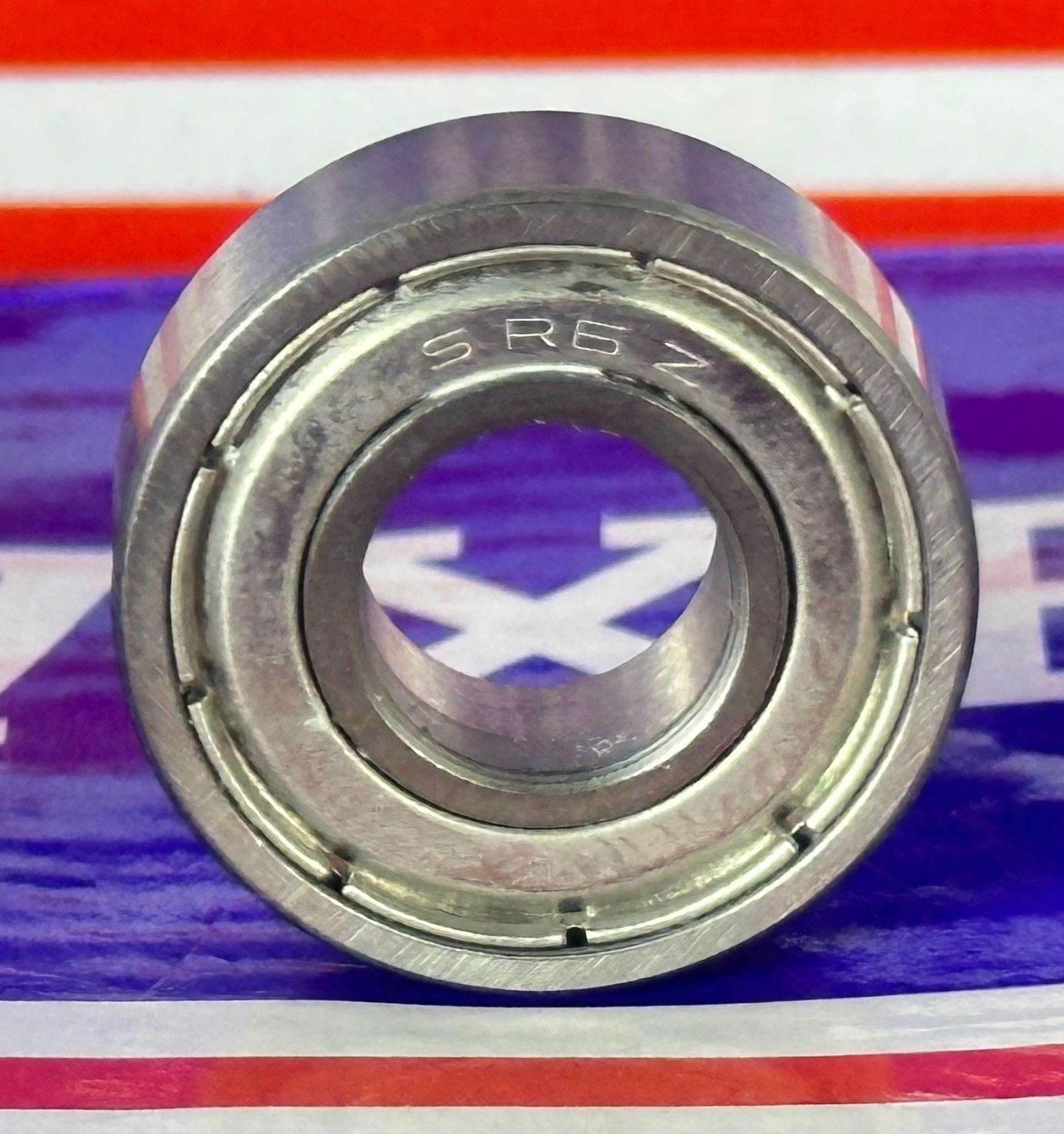 Hybrid Ceramic R6ZZ Ball Bearing 3/8" x 7/8" x 9/32" inch - ABEC-5