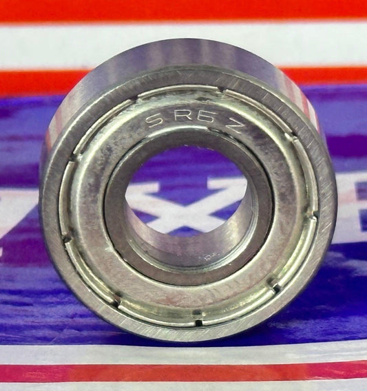 Hybrid Ceramic R6ZZ Ball Bearing 3/8" x 7/8" x 9/32" inch - ABEC-5