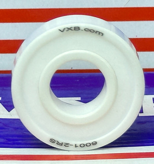 30-Pack Full Ceramic 6001-2rs ZrO2 Ball Bearings 12x28x8mm