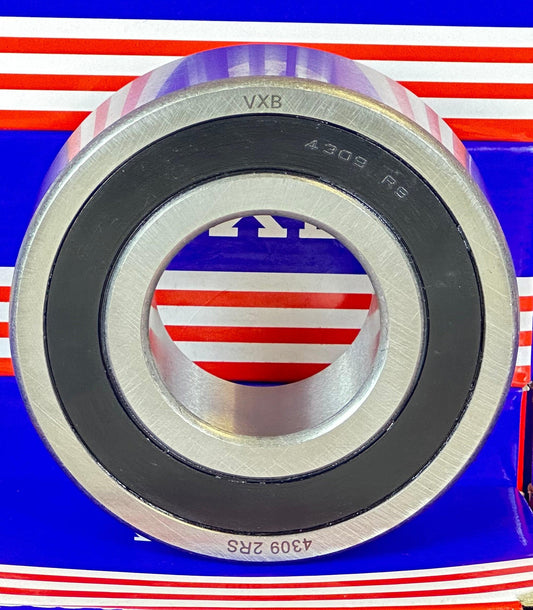 4309-2RS Sealed 2-Row Ball Bearing 45x100x36mm