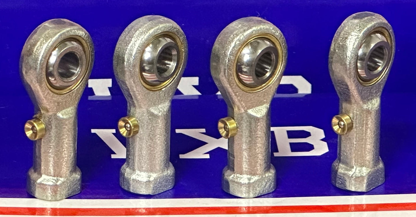4件装 5mm PHS5 公头杆端 2个右手 + 2个左手 轴承接头