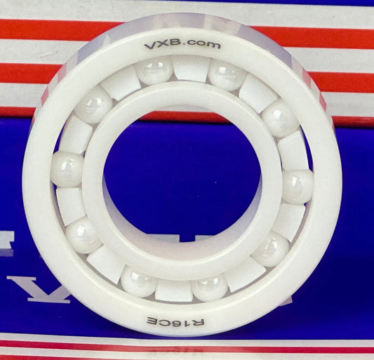R16 Volledig keramisch lager - 1" binnendiameter x 2" buitendiameter x 1/2" breedte